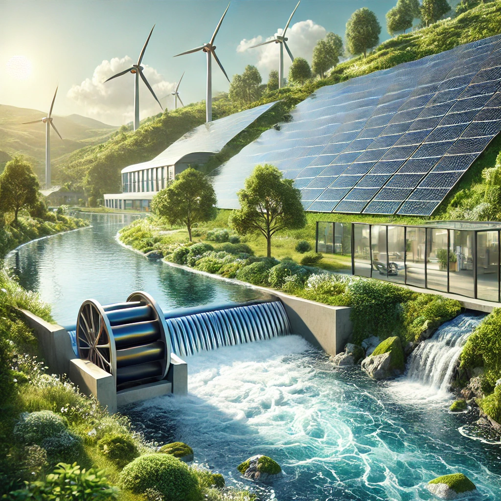 Hybrid Water and Solar Powered Electricity System: Sustainable Energy ...